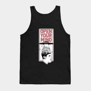 Open Your Mind UFO Tank Top